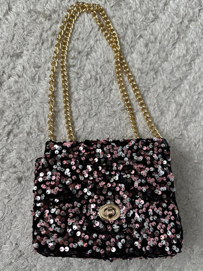 Sac Rose Sequin