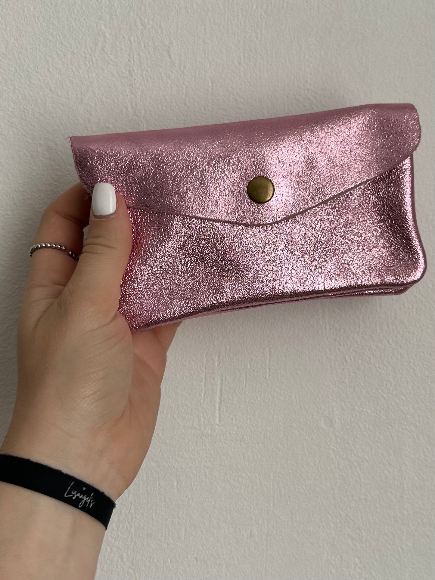 Porte Monnaie Rose pastel