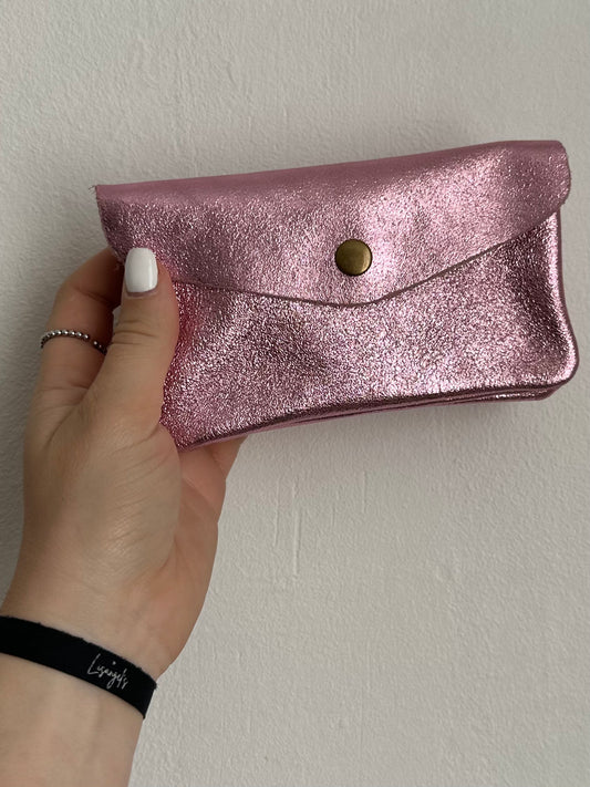 Porte Monnaie Rose pastel