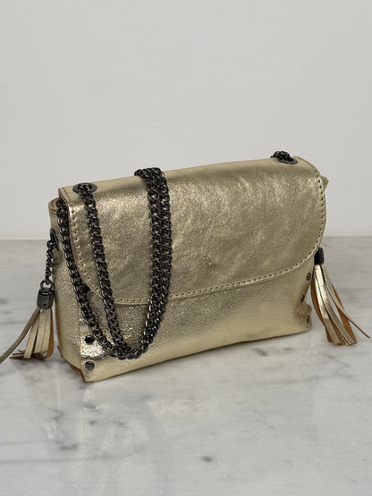 Sac cuir Or