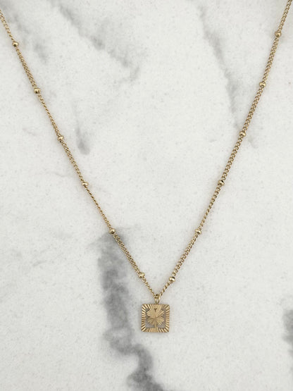 Collier Trèfle Doré