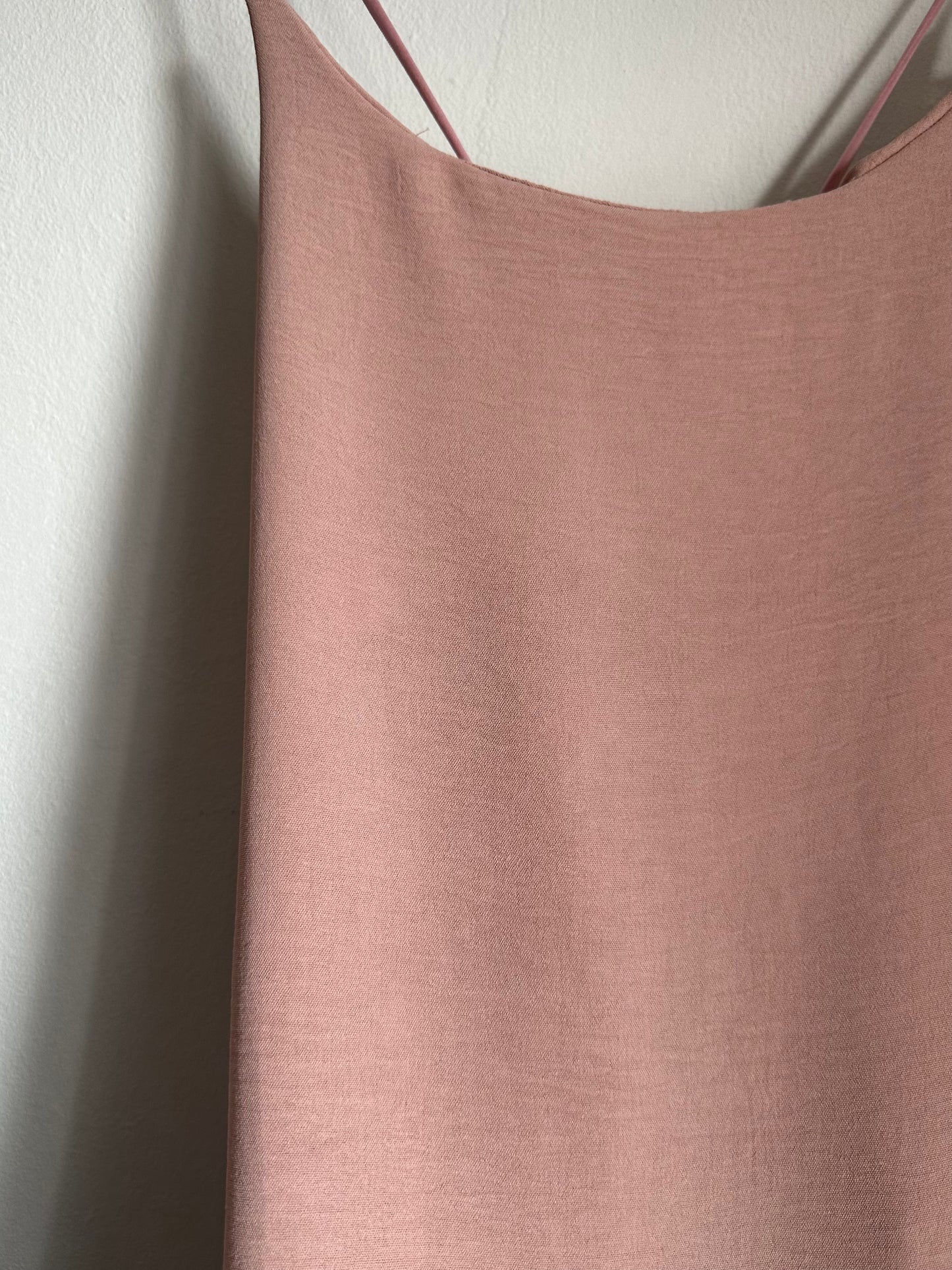 Robe Rose pâle fluide