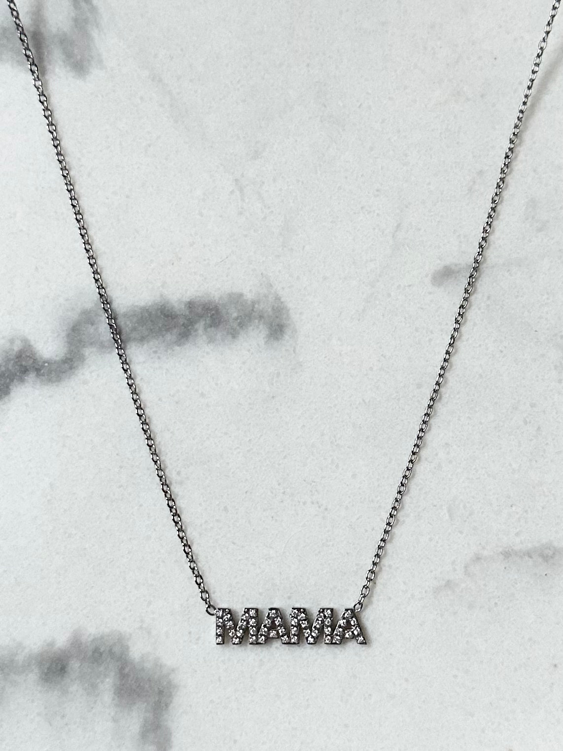Collier Mama Argenté