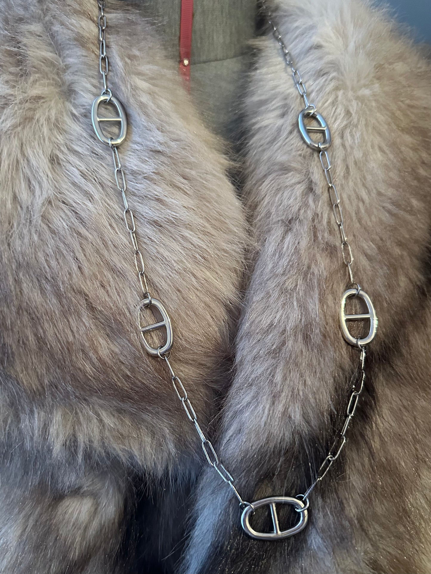 Collier Noéline argenté