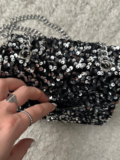 Sac noir Sequin