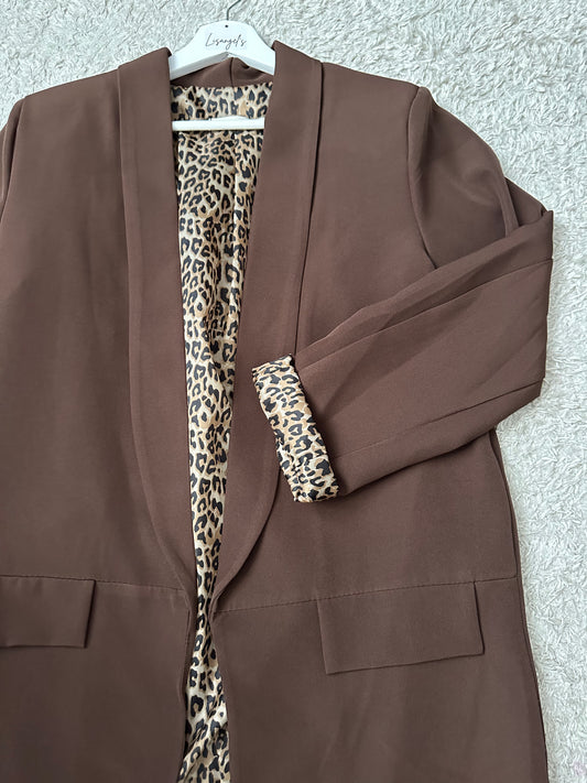 Veste Blazer Marron
