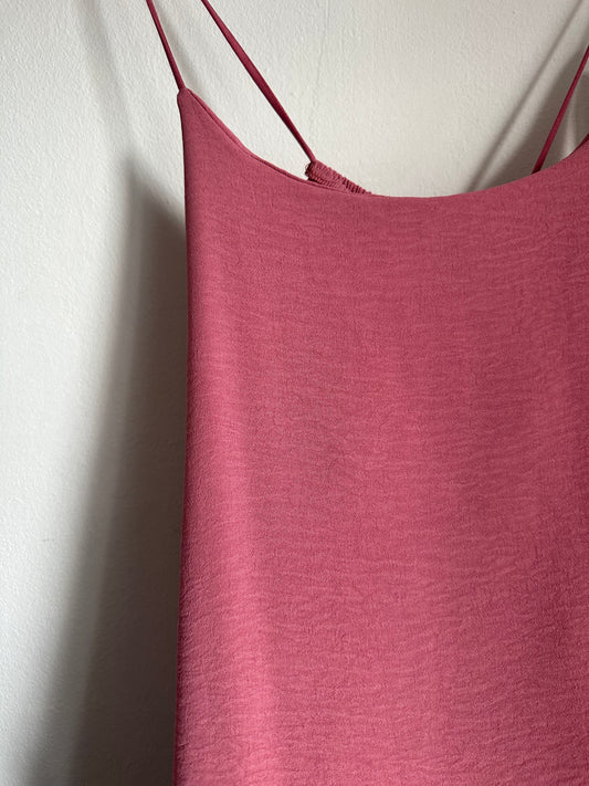 Robe Vieux Rose fluide