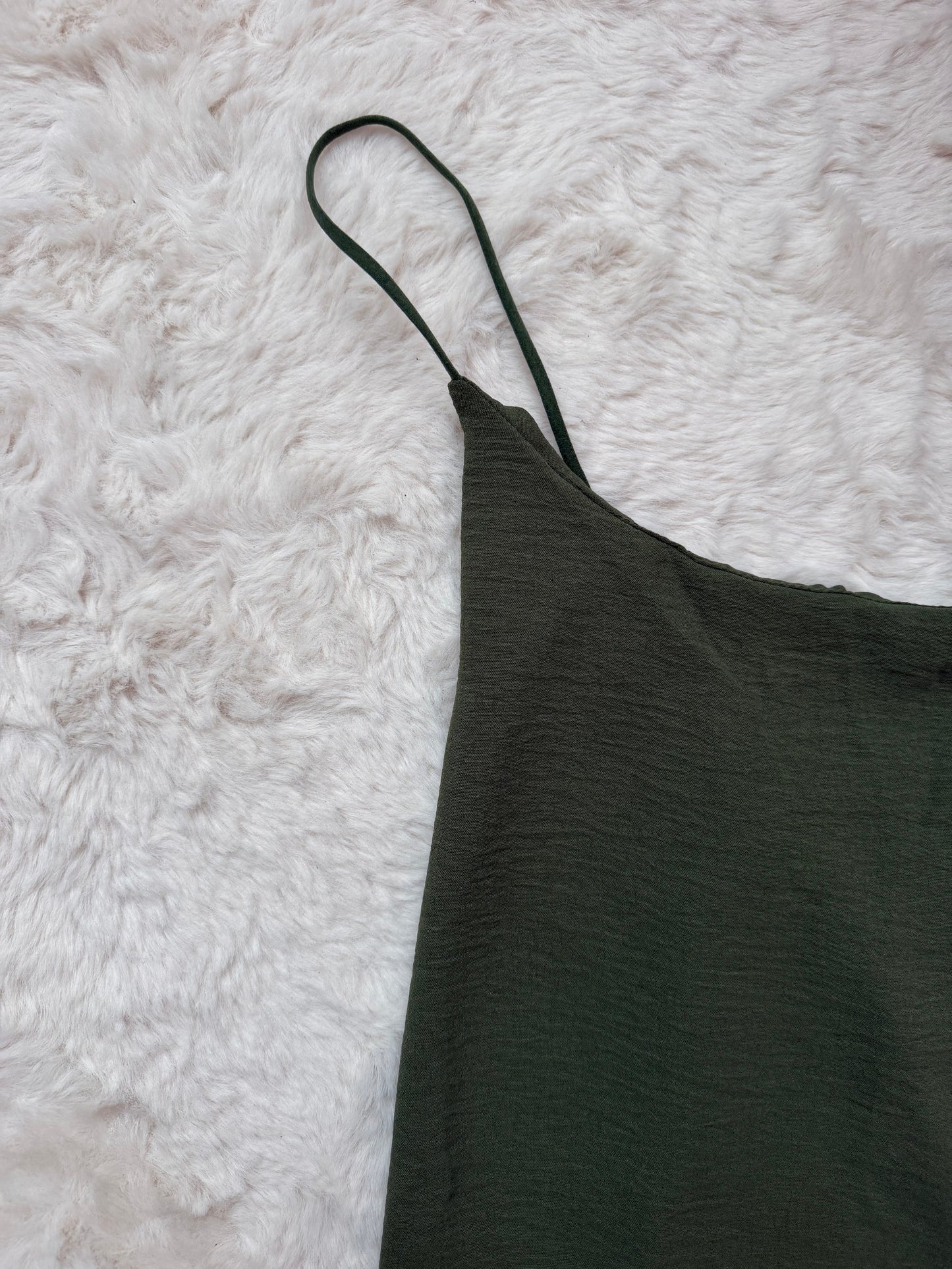 Robe Kaki fluide