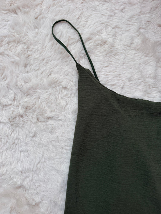 Robe Kaki fluide