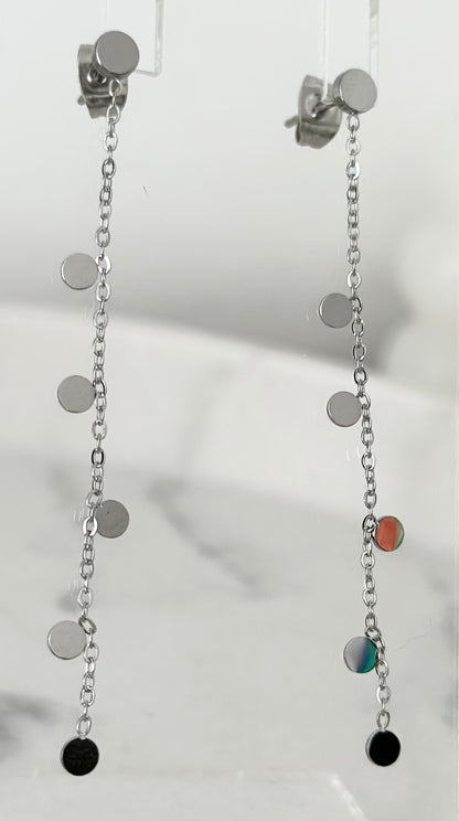 Boucles d'oreilles Chloé Argenté