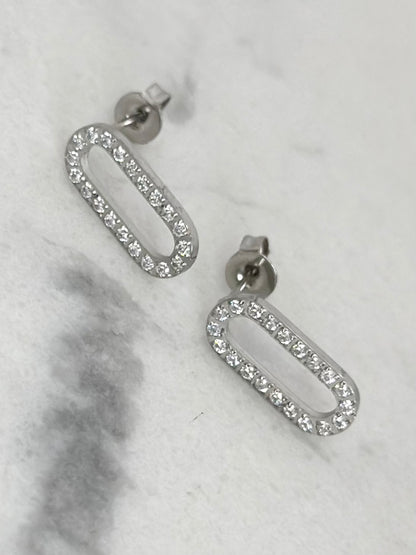 Boucles d'oreilles Jordy Argenté