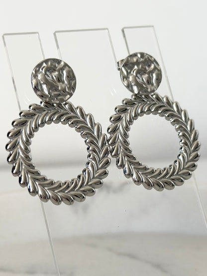 Boucles d'oreilles Margot Argenté
