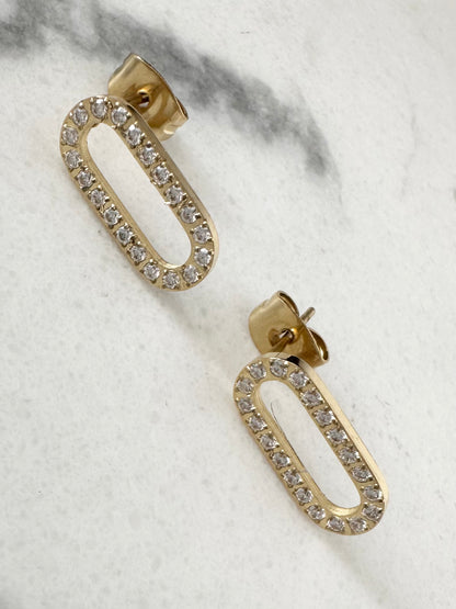 Boucles d'oreilles Jordy Doré