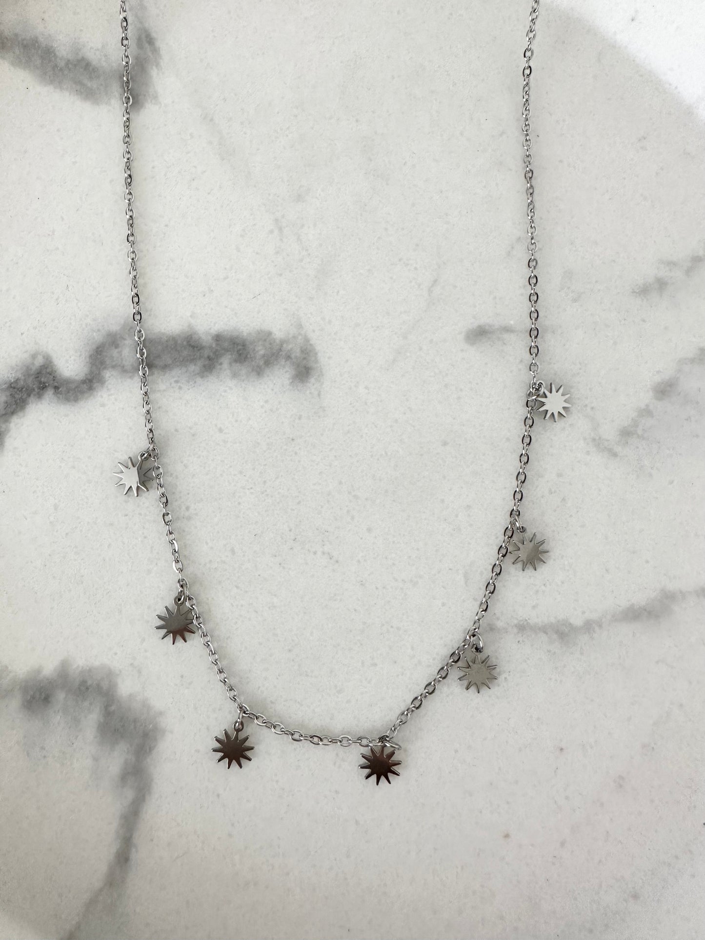 Collier Soleil Infini Argenté