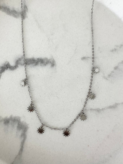 Collier Soleil Infini Argenté