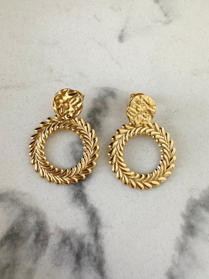 Boucles d'oreilles Margot Doré