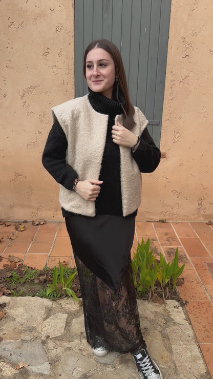 Veste Crème
